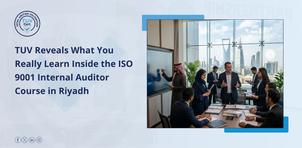ISO 9001 internal auditor course Riyadh The First Step Toward Quality Excellence